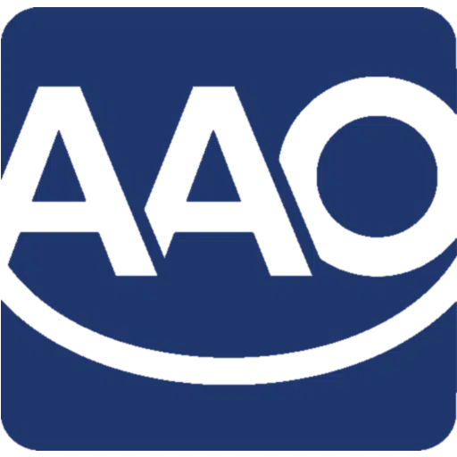 AAO blue logo