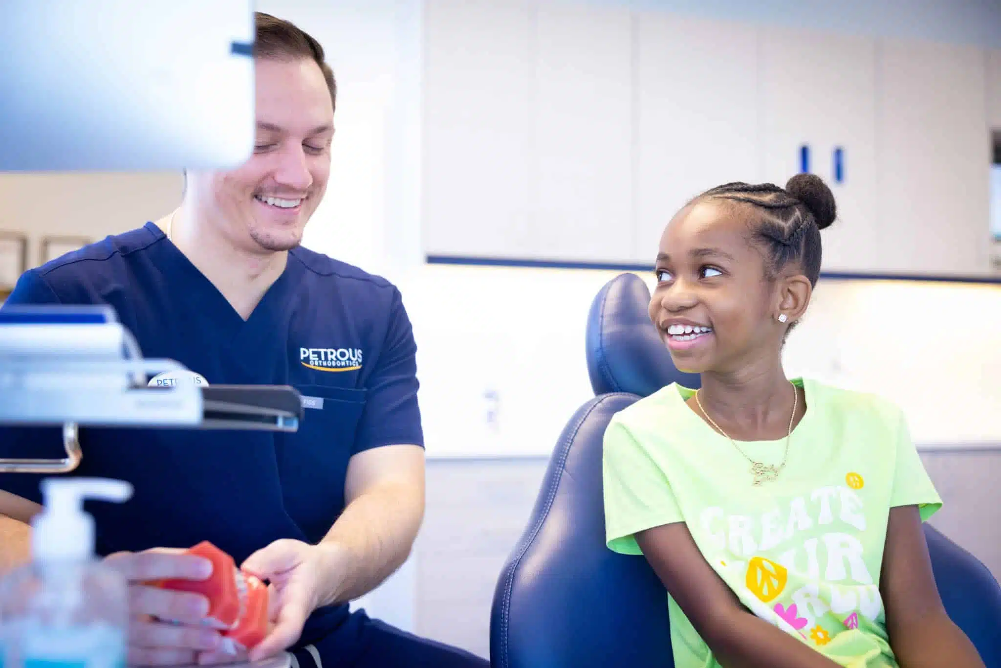 Patient Candids at Petrous Orthodontics in Royal Oak, MI