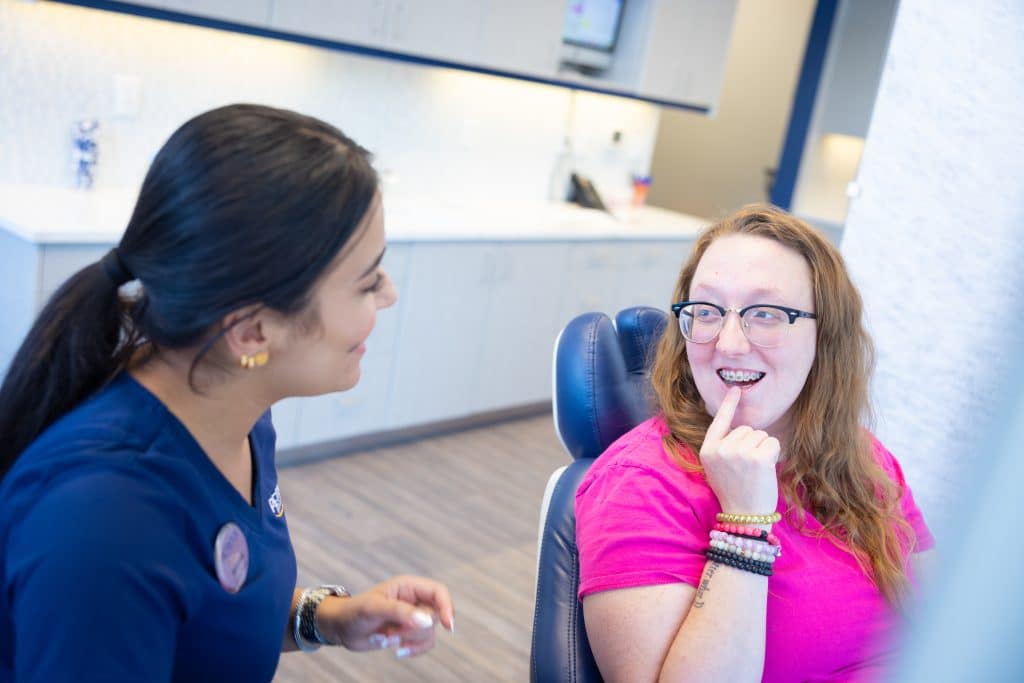 Patient at Petrous Orthodontics in Royal Oak, MI
