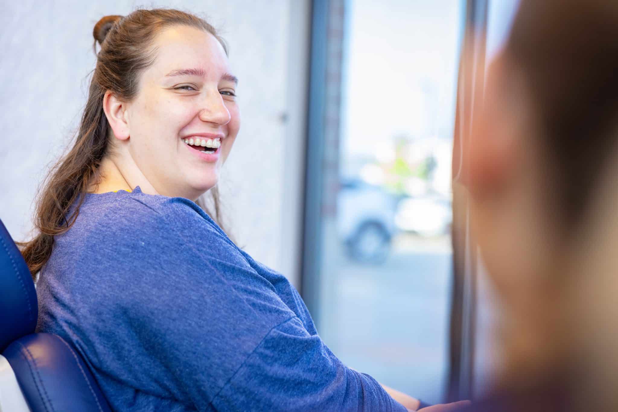 Patient Candids at Petrous Orthodontics Royal Oak MI