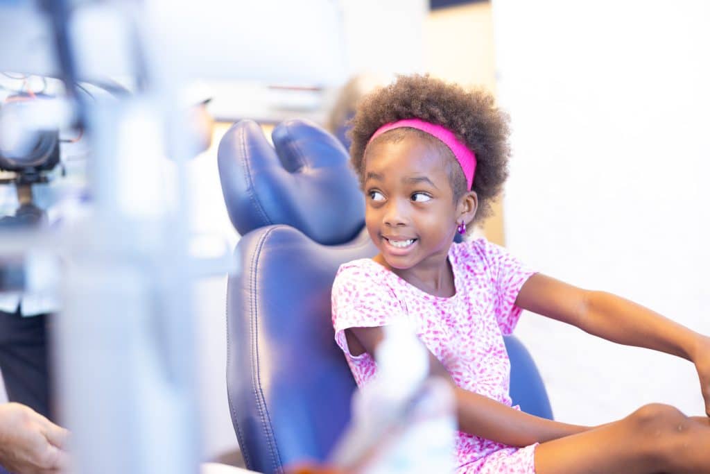 Patient at Petrous Orthodontics in Royal Oak, Michigan