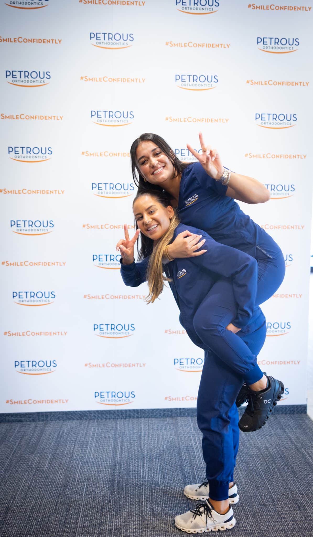 Petrous Orthodontics staff candid photo in Royal Oak