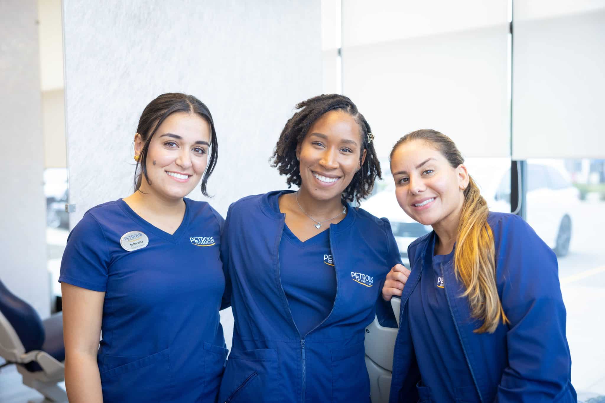 Petrous Orthodontics staff candid photo in Royal Oak, MI