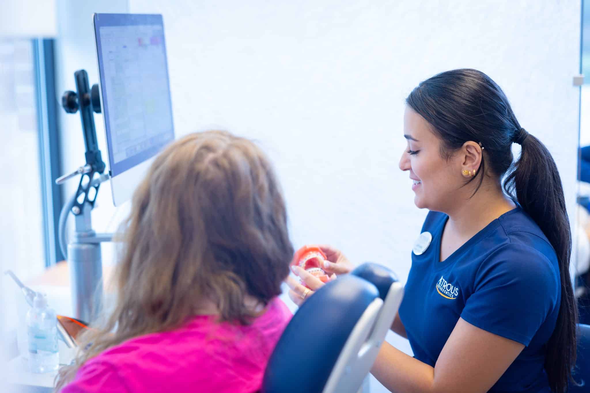 Petrous Orthodontics staff candid photo in Royal Oak, MI