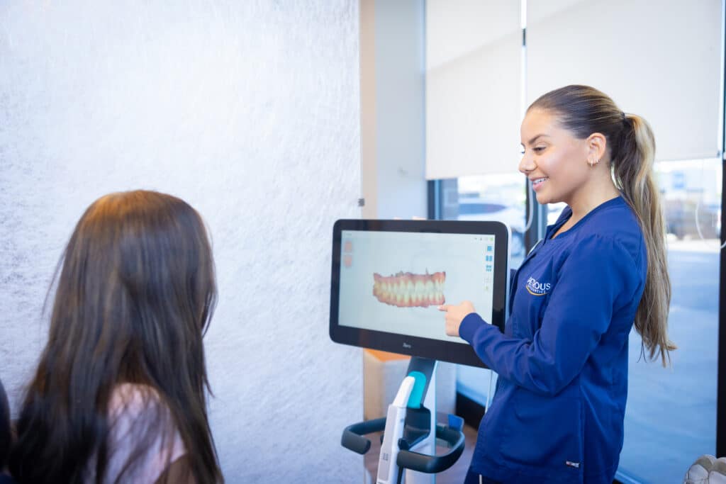 Staff candids at Petrous Orthodontics in Royal Oak, MI