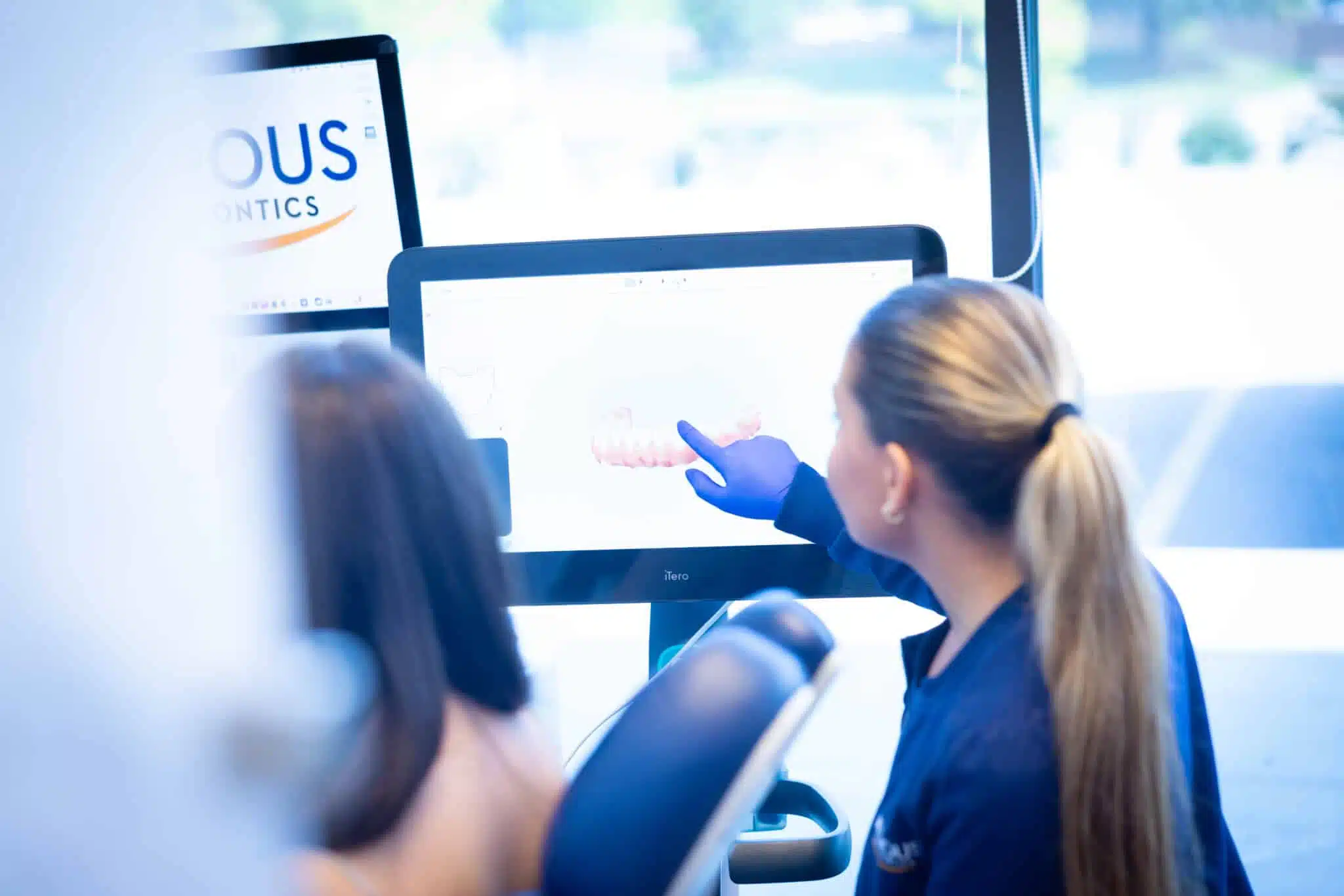 Petrous Orthodontics staff candid photo in Royal Oak, MI