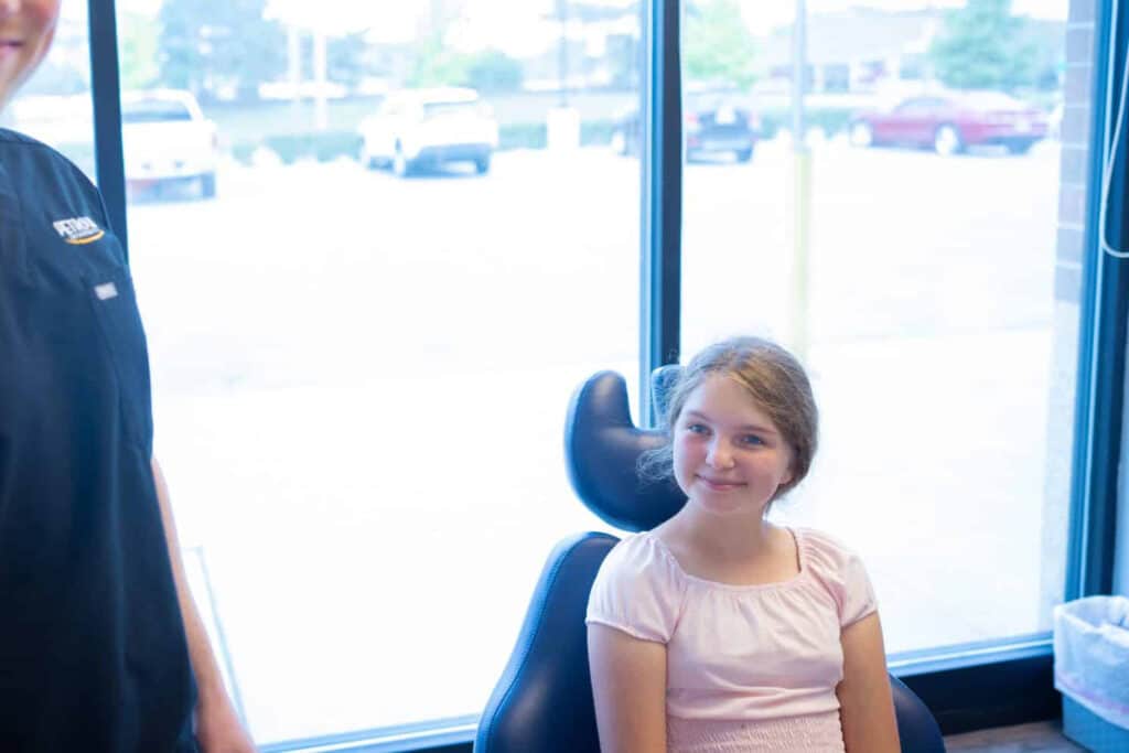 Patient candid with orthodontics treatment in Royal Oak, MI