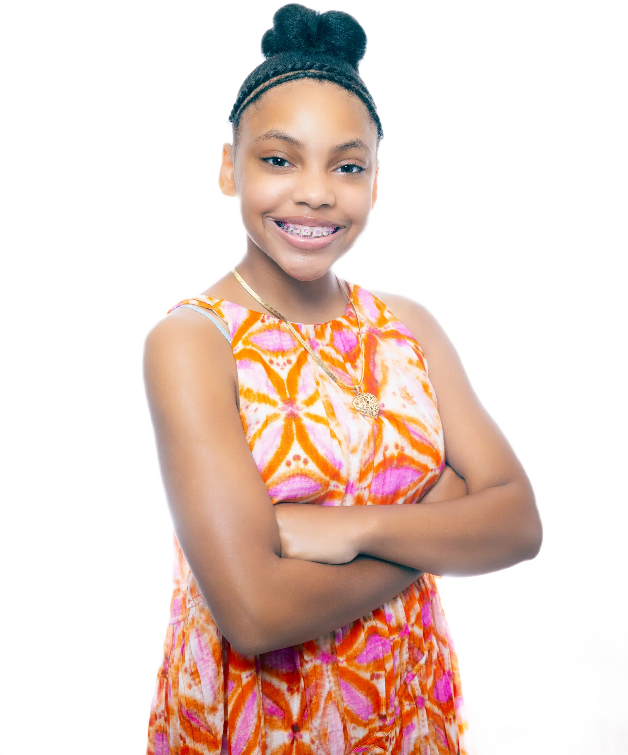 Orthodontics patient portrait in Royal Oak, MI